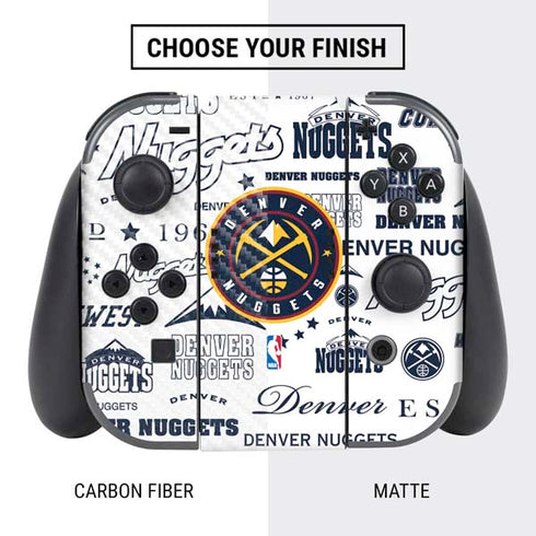 NBA Denver Nuggets Historic Blast Nintendo Skins