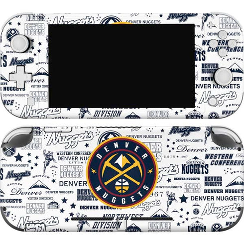 NBA Denver Nuggets Historic Blast Nintendo Switch Lite Skin