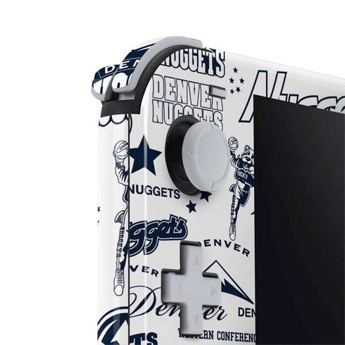 NBA Denver Nuggets Historic Blast Nintendo Switch Lite Skin