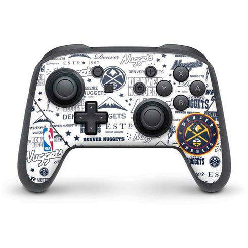 NBA Denver Nuggets Historic Blast Nintendo Switch Pro Controller Skin