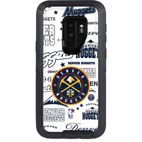 NBA Denver Nuggets Historic Blast Otterbox Defender Galaxy Skin