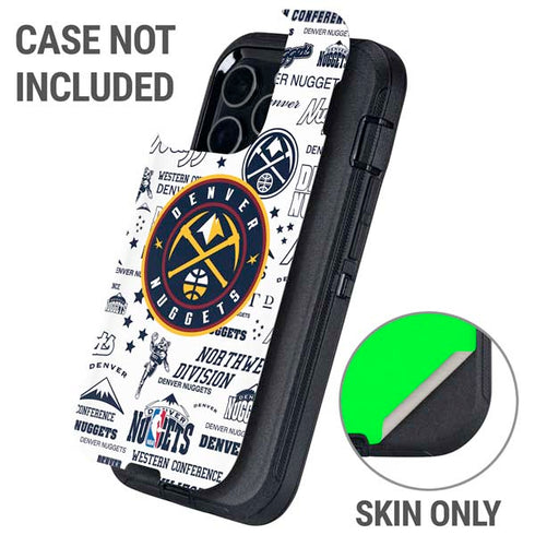 NBA Denver Nuggets Historic Blast Otterbox Defender iPhone Skin
