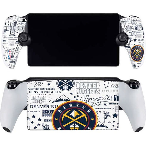 NBA Denver Nuggets Historic Blast PlayStation Portal Remote Player Skin