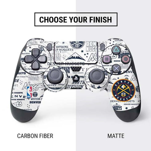 NBA Denver Nuggets Historic Blast PS4 Controller Skin