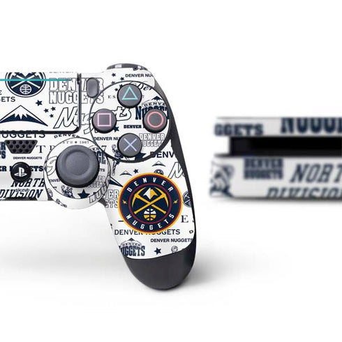 NBA Denver Nuggets Historic Blast PS4 Slim Bundle Skin