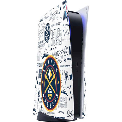 NBA Denver Nuggets Historic Blast PS5 Console Skin