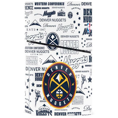NBA Denver Nuggets Historic Blast PS5 Slim Disk Bundle Skin