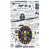 NBA Denver Nuggets Historic Blast PS5 Slim Disk Console Skin