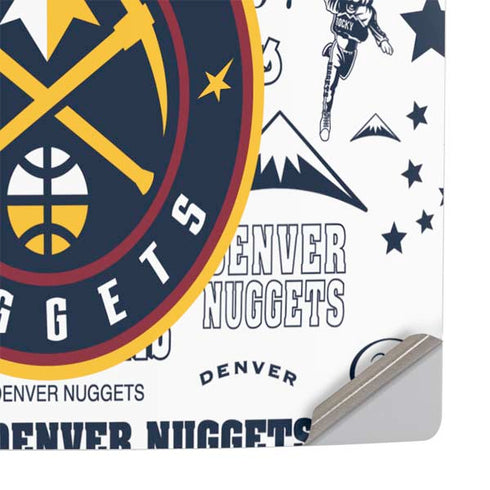 NBA Denver Nuggets Historic Blast PS5 Slim Disk Console Skin