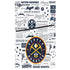 NBA Denver Nuggets Historic Blast PS5 Slim Digital Edition Console Skin