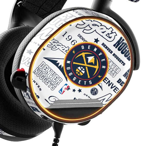 NBA Denver Nuggets Historic Blast SteelSeries Arctis 5 Skin