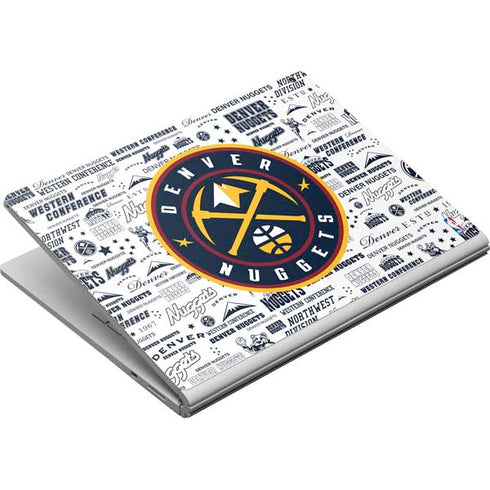 NBA Denver Nuggets Historic Blast Surface Book Skin