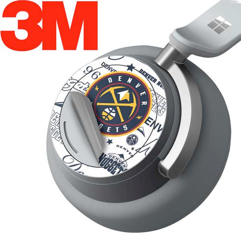 NBA Denver Nuggets Historic Blast Surface Headphones Skin