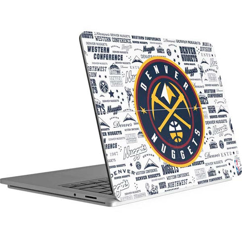 NBA Denver Nuggets Historic Blast Surface Laptop Studio Skin