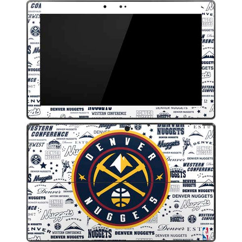 NBA Denver Nuggets Historic Blast Surface Pro Tablet Skin