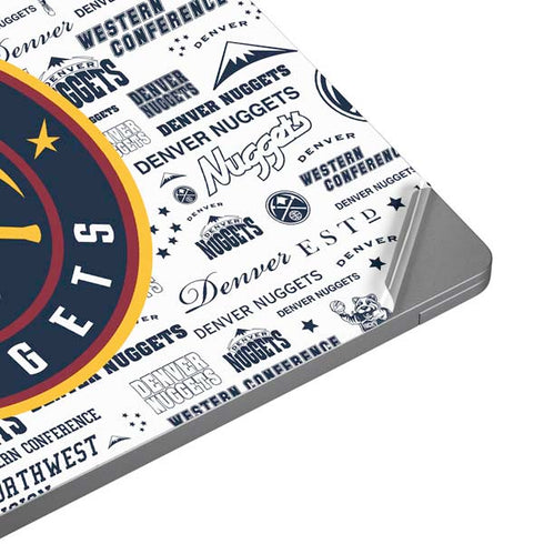 NBA Denver Nuggets Historic Blast Universal Laptop 12in (9.8 x 6.8in) Skin
