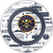 NBA Denver Nuggets Historic Blast Wireless Charger Skin