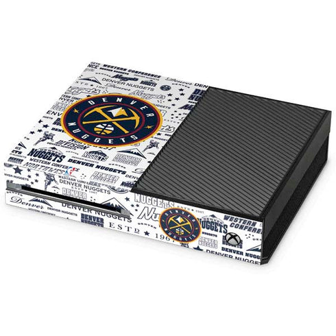 NBA Denver Nuggets Historic Blast Xbox One Console Skin