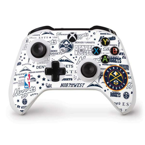 NBA Denver Nuggets Historic Blast Xbox One S Controller Skin