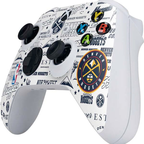 NBA Denver Nuggets Historic Blast Xbox Series S Controller Skin