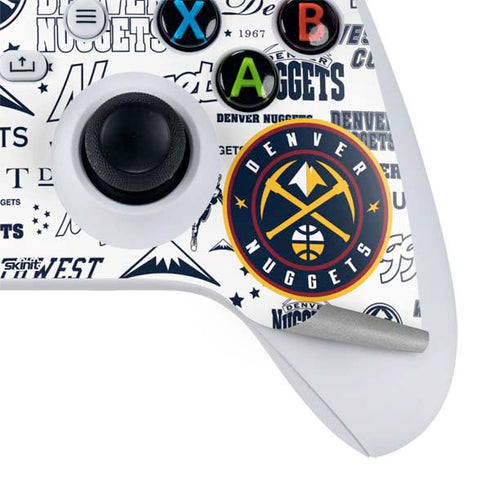 NBA Denver Nuggets Historic Blast Xbox Series S Controller Skin