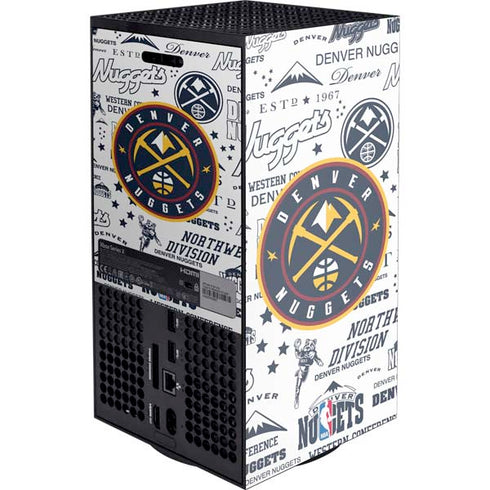 NBA Denver Nuggets Historic Blast Xbox Series X Console Skin