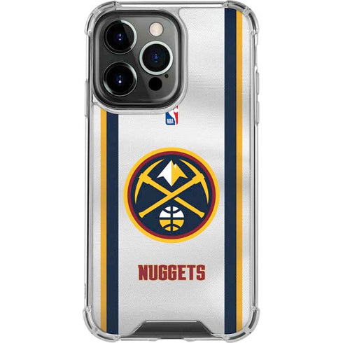 NBA Denver Nuggets iPhone 13 Pro Clear Case