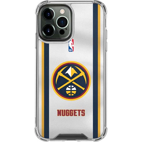 NBA Denver Nuggets iPhone 15 Pro Max Clear Case
