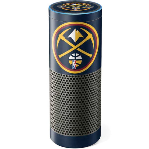 NBA Denver Nuggets Large Logo Amazon Echo Skin
