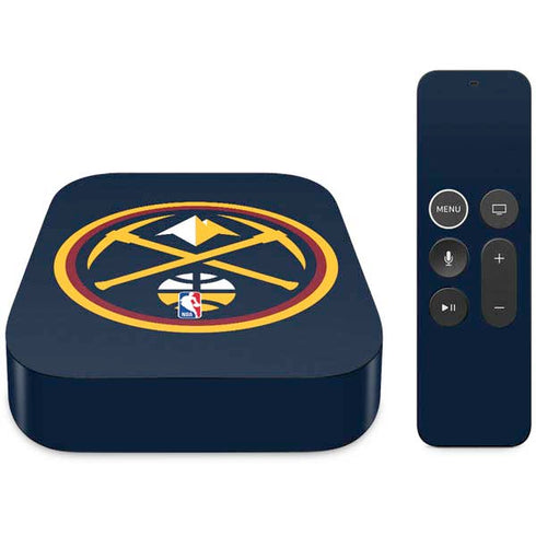 NBA Denver Nuggets Large Logo Apple TV Skin
