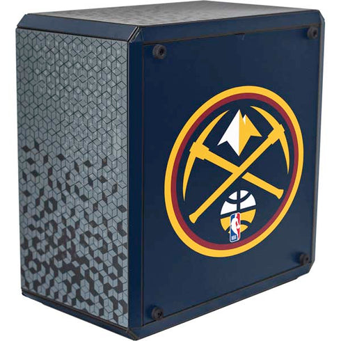 NBA Denver Nuggets Large Logo Cooler Master MasterBox Q300L Mini Tower Skin