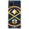 NBA Denver Nuggets Large Logo Galaxy A12 Clear Case