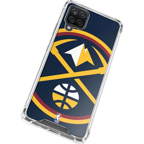 NBA Denver Nuggets Large Logo Galaxy A12 Clear Case