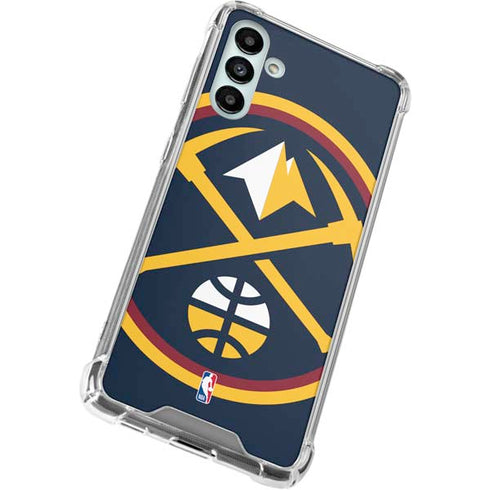 NBA Denver Nuggets Large Logo Galaxy A13 5G Clear Case