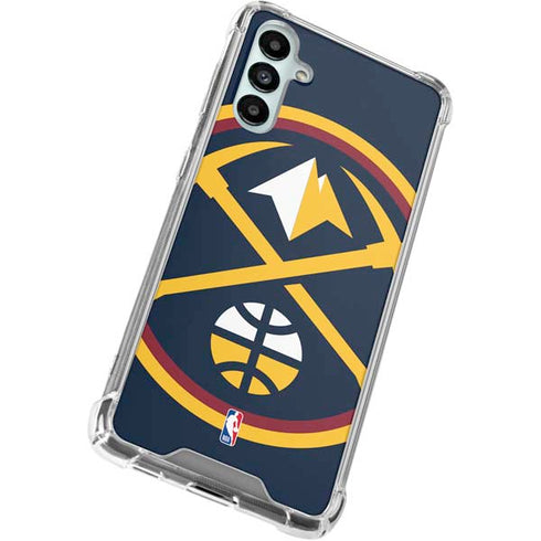 NBA Denver Nuggets Large Logo Galaxy A15 5G Clear Case