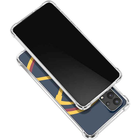 NBA Denver Nuggets Large Logo Galaxy A32 5G Clear Case