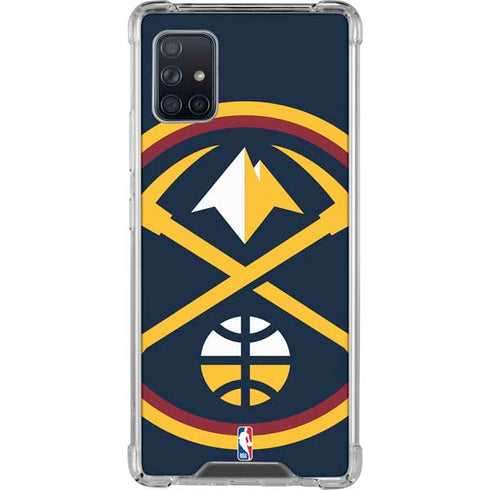 NBA Denver Nuggets Large Logo Galaxy A51 5G Clear Case