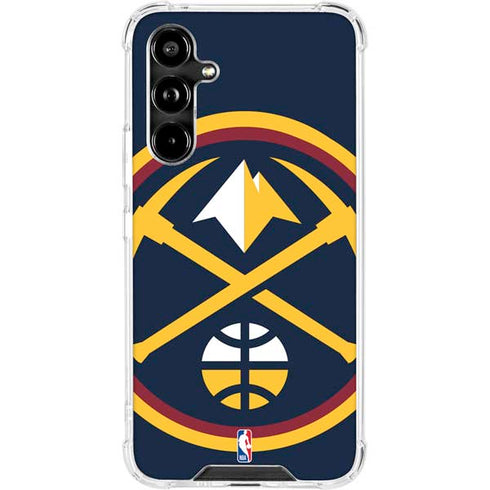 NBA Denver Nuggets Large Logo Galaxy A54 5G Clear Case