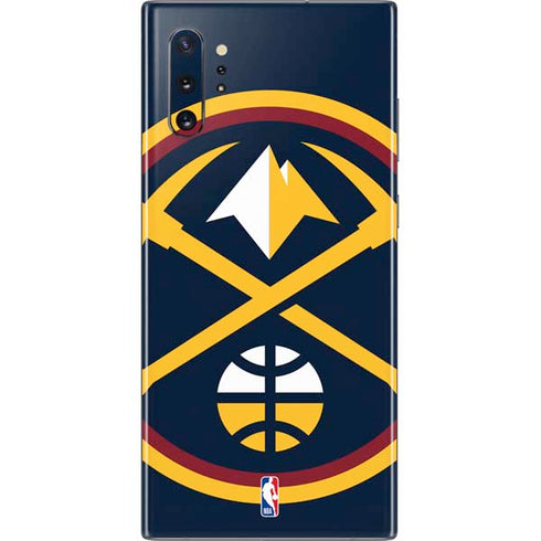 NBA Denver Nuggets Large Logo Galaxy Note 10 Plus Skin