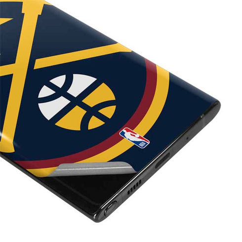 NBA Denver Nuggets Large Logo Galaxy Note 10 Plus Skin