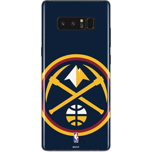 NBA Denver Nuggets Large Logo Galaxy Note 8 Skin