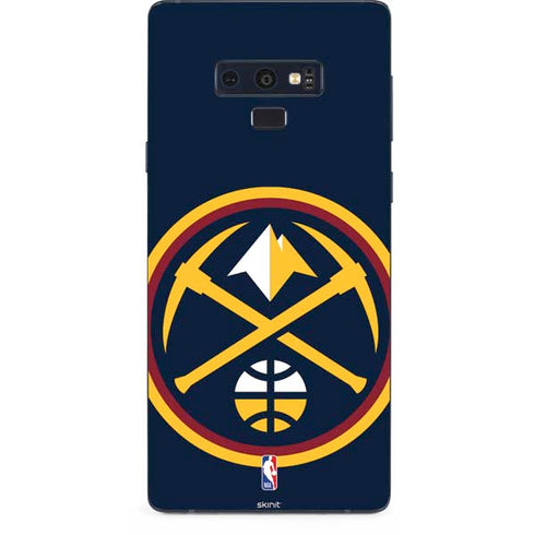 NBA Denver Nuggets Large Logo Galaxy Note 9 Skin