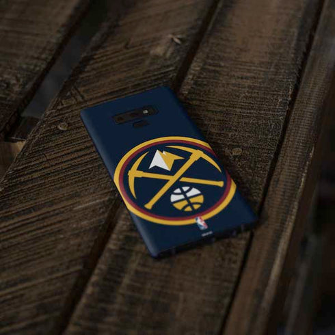NBA Denver Nuggets Large Logo Galaxy Note 9 Skin