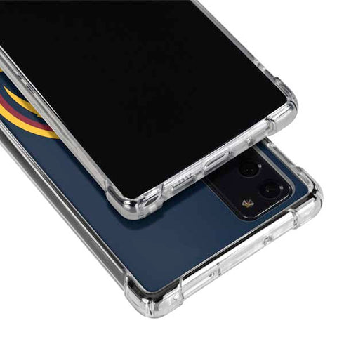 NBA Denver Nuggets Large Logo Galaxy Note20 5G Clear Case