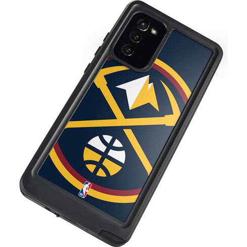 NBA Denver Nuggets Large Logo Galaxy Note20 5G Waterproof Case