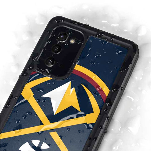 NBA Denver Nuggets Large Logo Galaxy Note20 5G Waterproof Case