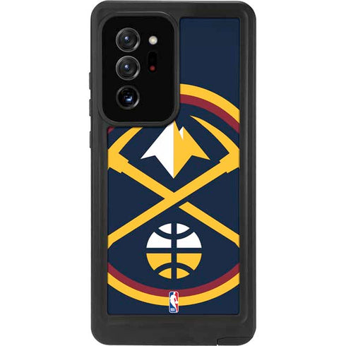 NBA Denver Nuggets Large Logo Galaxy Note20 Ultra 5G Waterproof Case