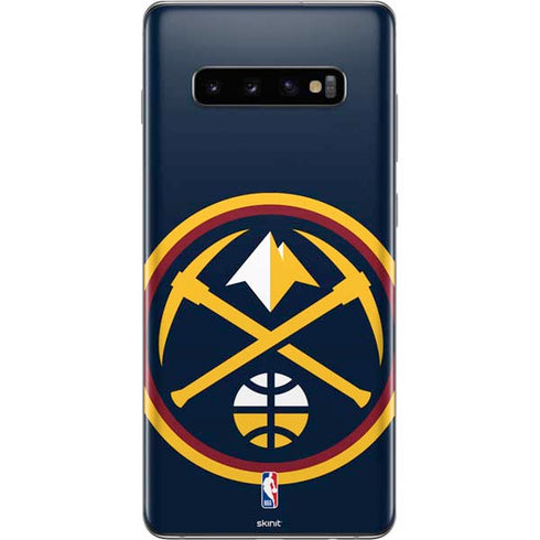 NBA Denver Nuggets Large Logo Galaxy S10 Plus Skin