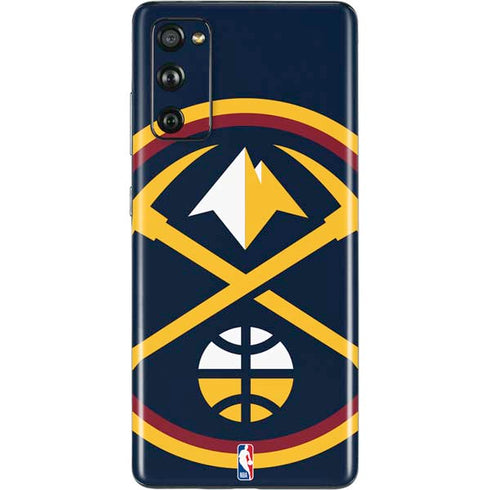 NBA Denver Nuggets Large Logo Galaxy S20 Fan Edition Skin