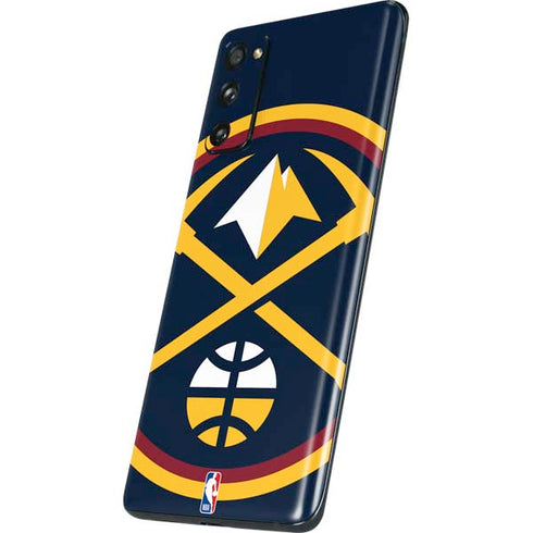 NBA Denver Nuggets Large Logo Galaxy S20 Fan Edition Skin